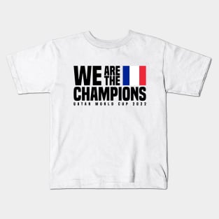 Qatar World Cup Champions 2022 - France Kids T-Shirt